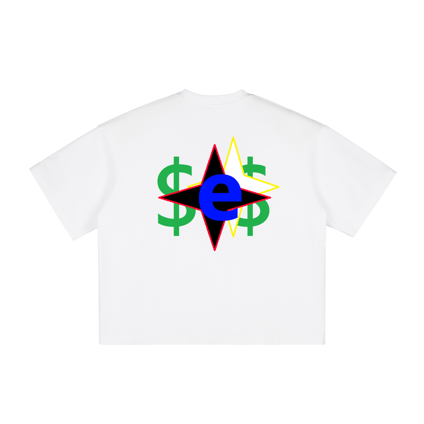 OPM'S INTERNET MADE ME RICH TEE "WHITE"